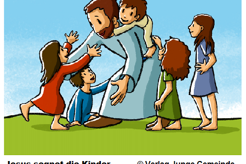 Jesus segenet die Kinder (Erzählung für Ältere)