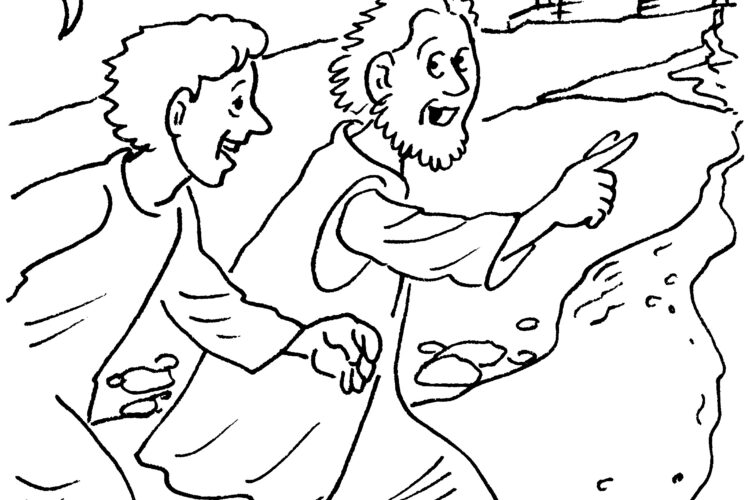 Die Emmaus-Geschichte (Aktion  im Corona-Modus)